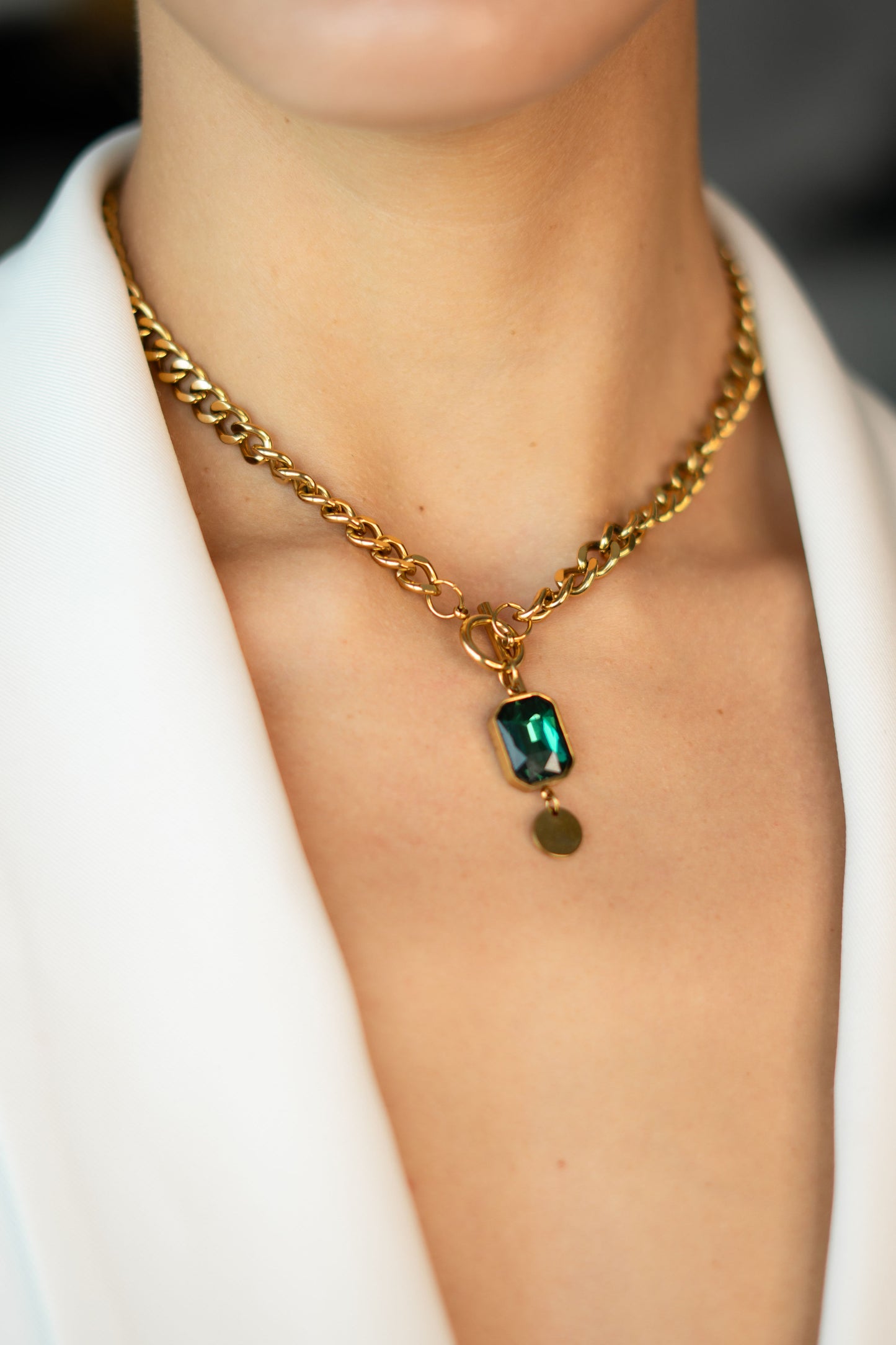 EMERALD ROYALE NECKLACE