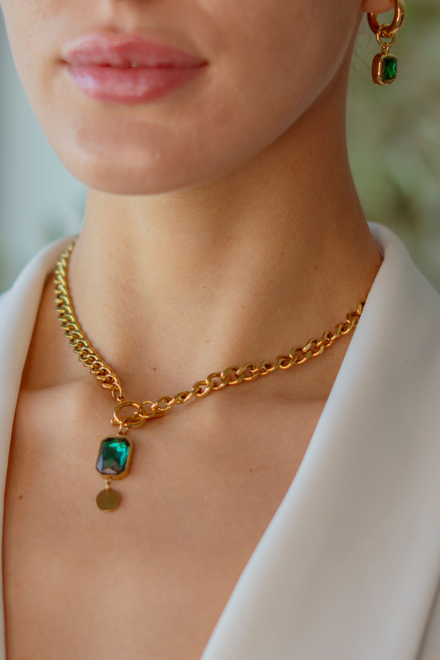 EMERALD ROYALE NECKLACE