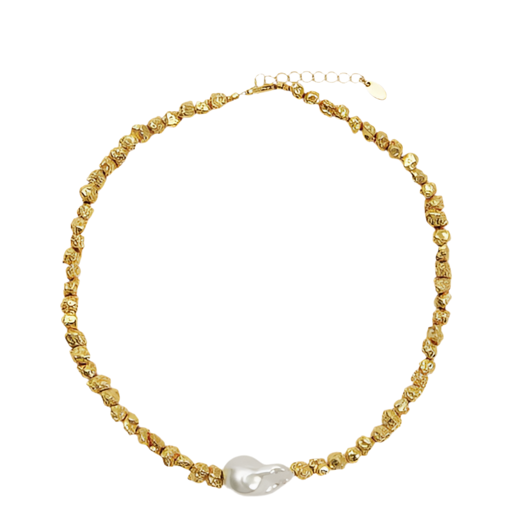 AURIC TIDE PEARL NECKLACE
