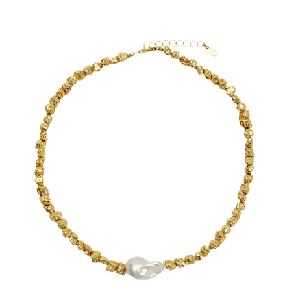 AURIC TIDE PEARL NECKLACE