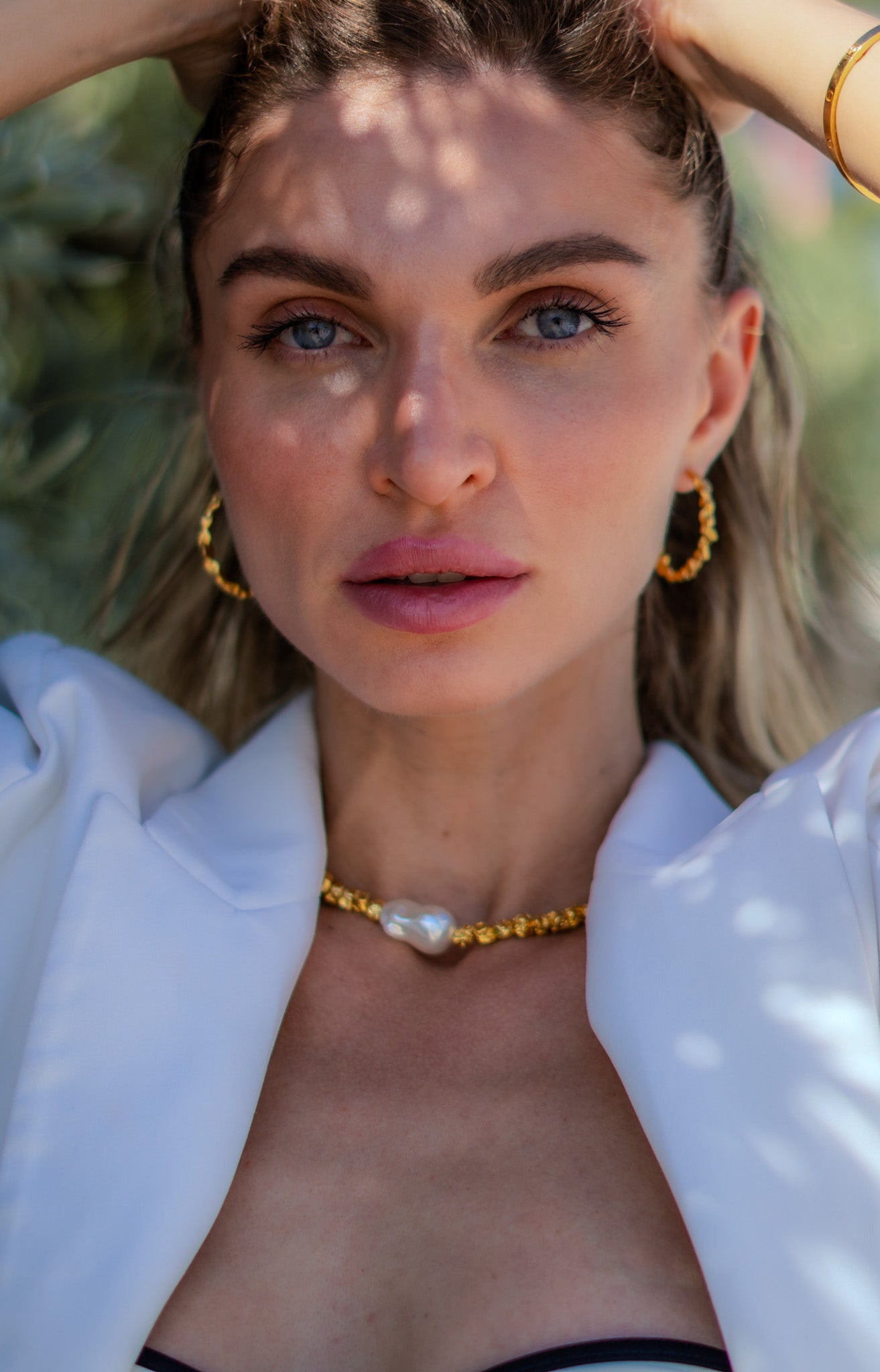 AURIC TIDE PEARL NECKLACE