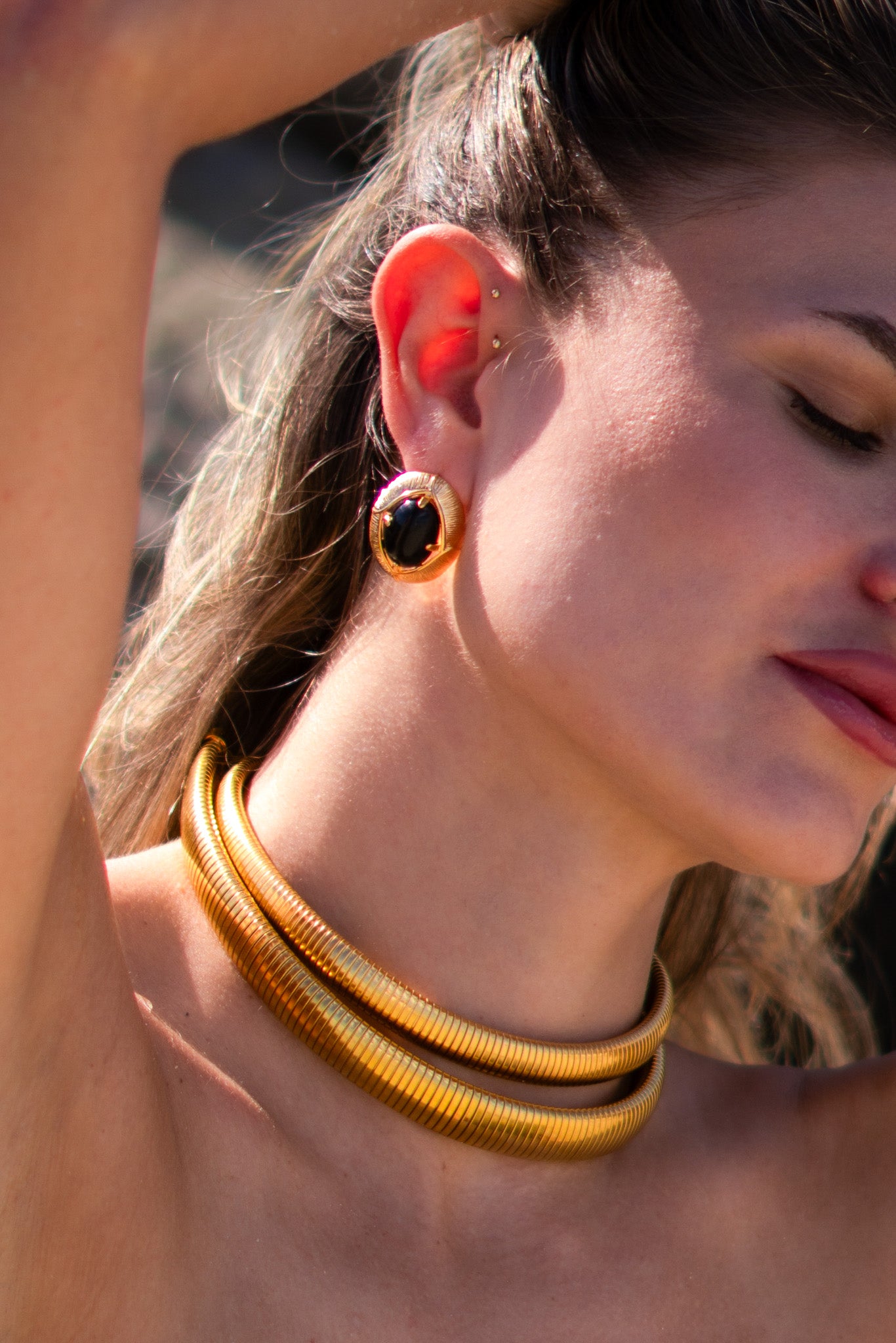 NOIR RIVIERA EARRINGS