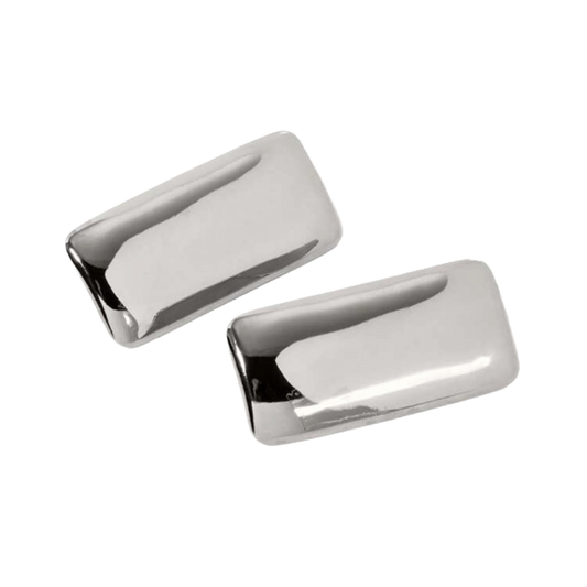 DOMINIQUE SILVER STUDS