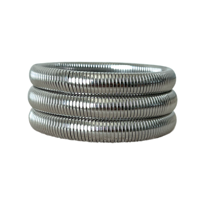 RIVIERA SILVER CUFFS